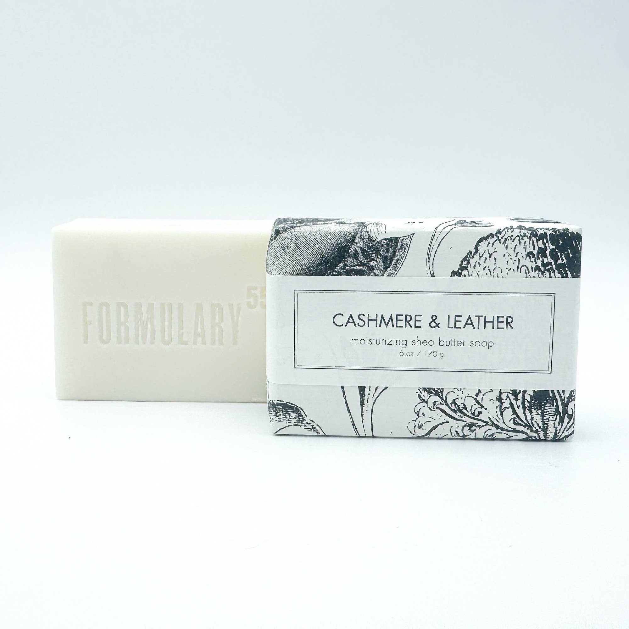 Cashmere & Leather Soap - Box Turtle