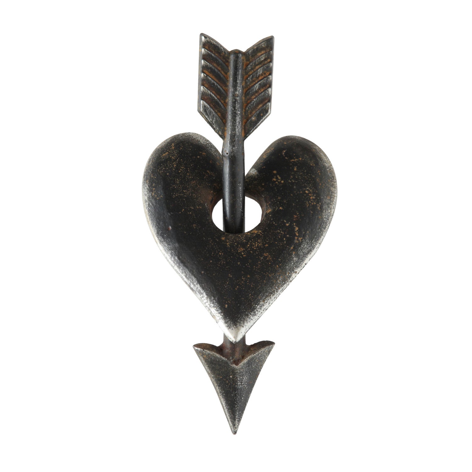 Cast Iron Heart and Arrow - Box Turtle