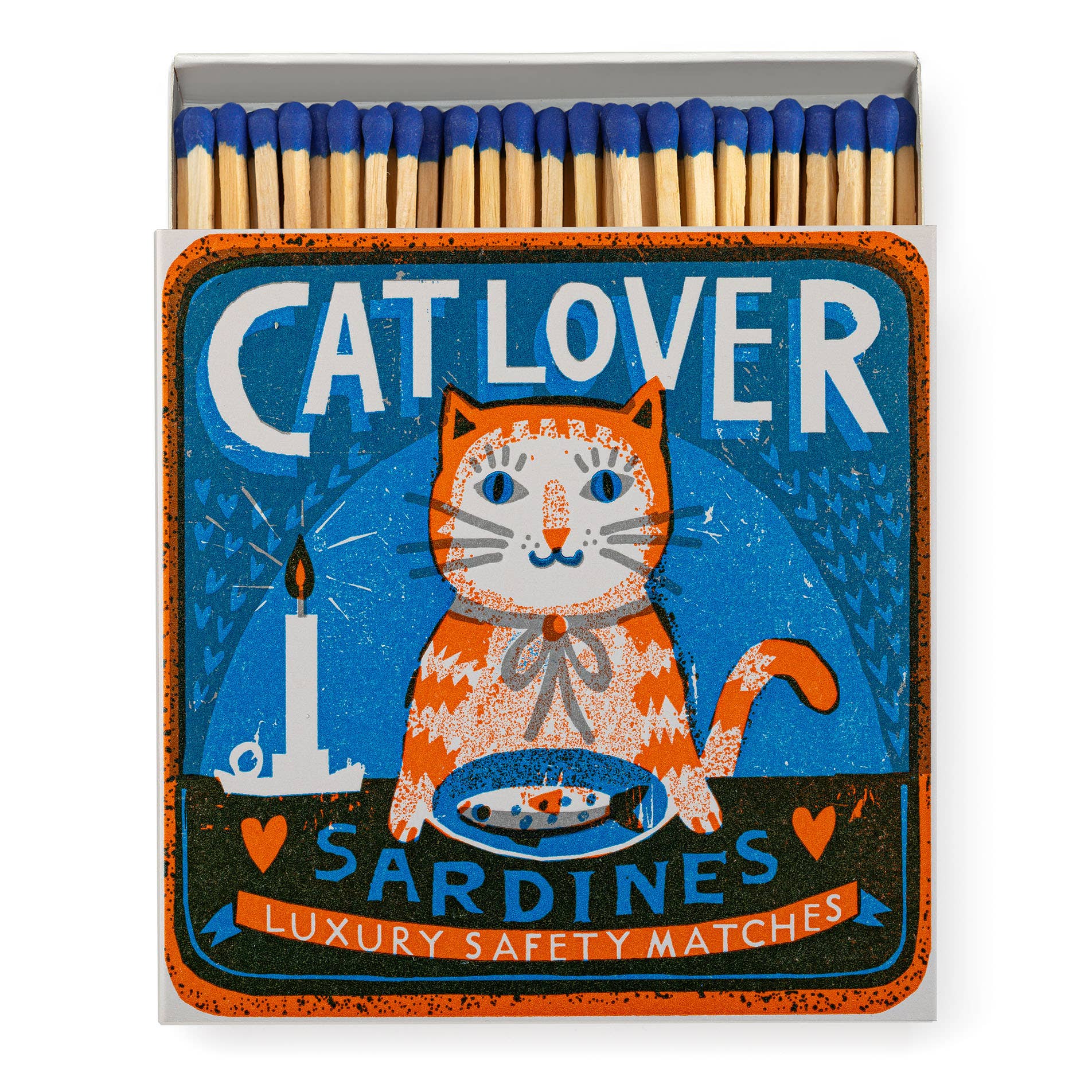 Cat Lover Sardines - Safety Matches - Box Turtle