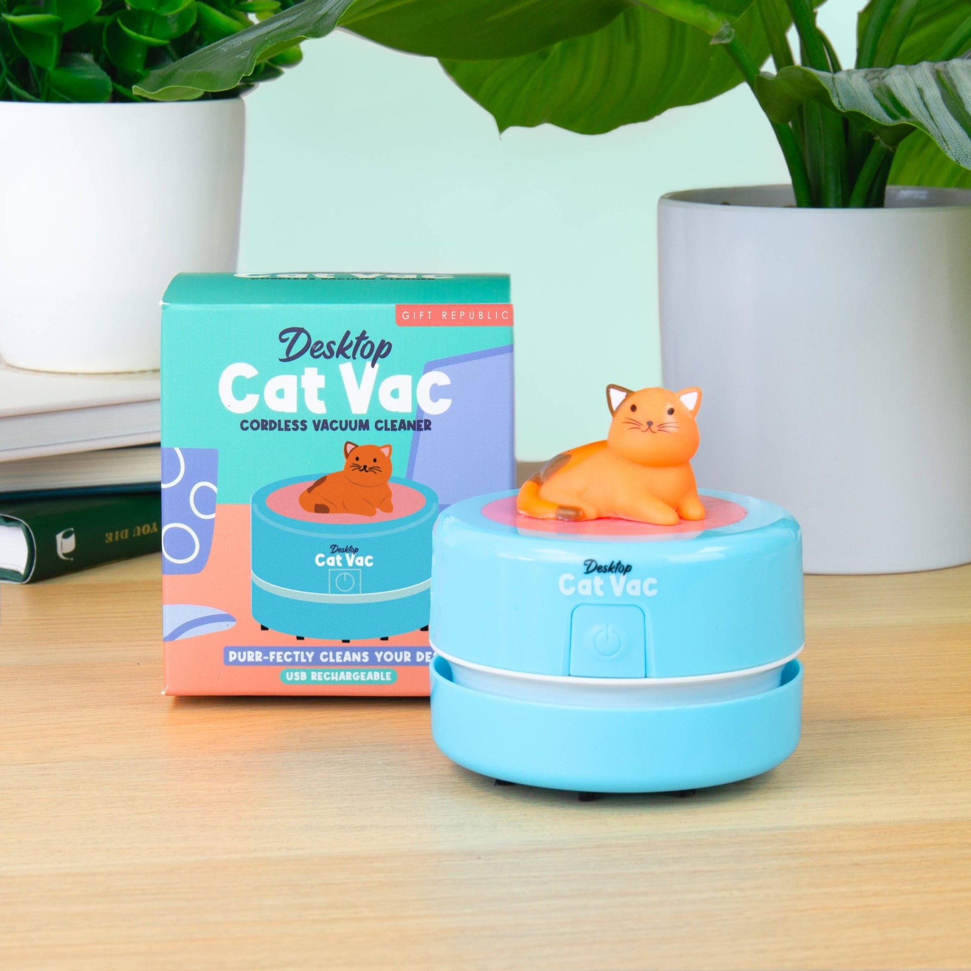 Cat Vac - Desktop Vacuum Cleaner - Box Turtle