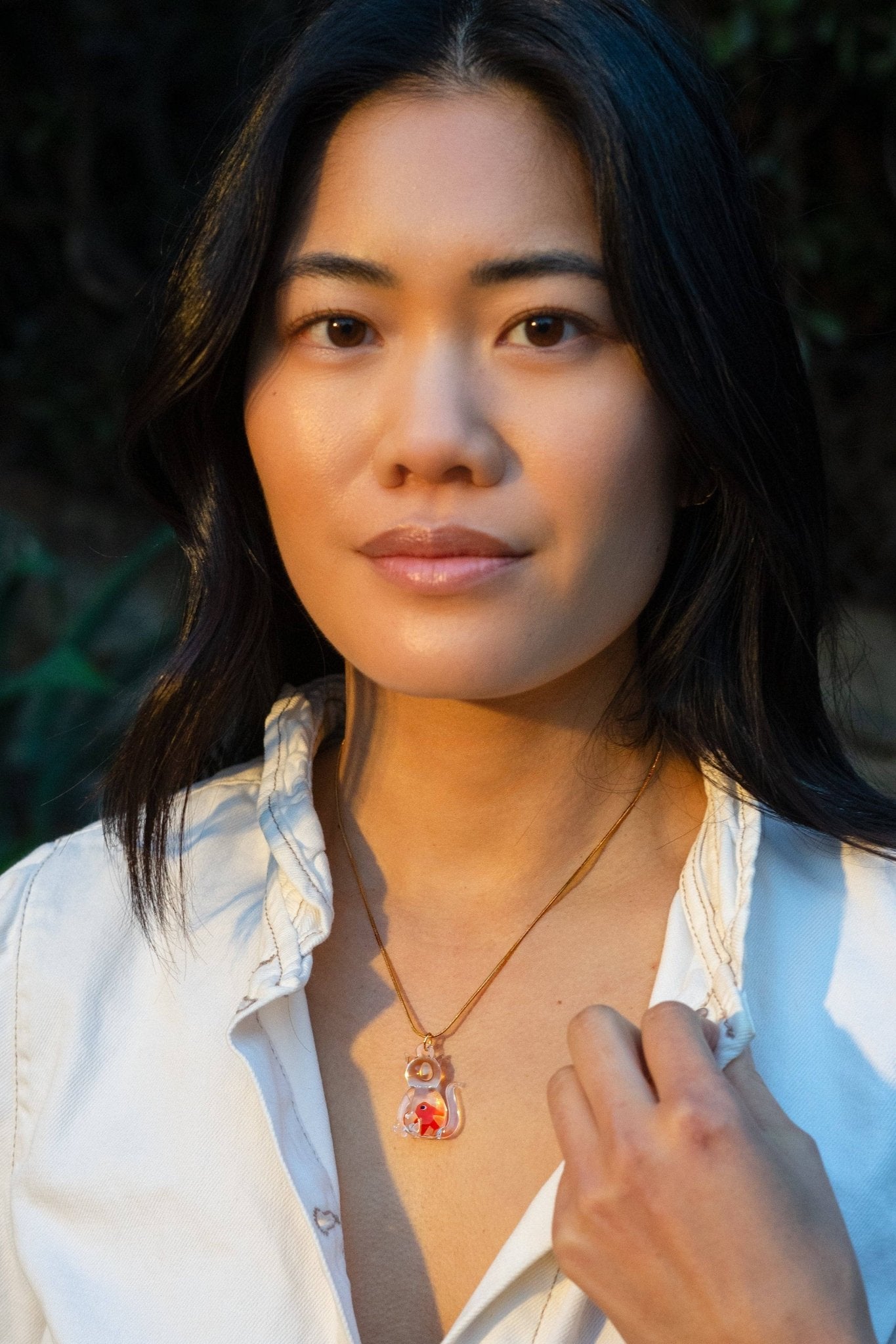 Catfish Necklace - Box Turtle