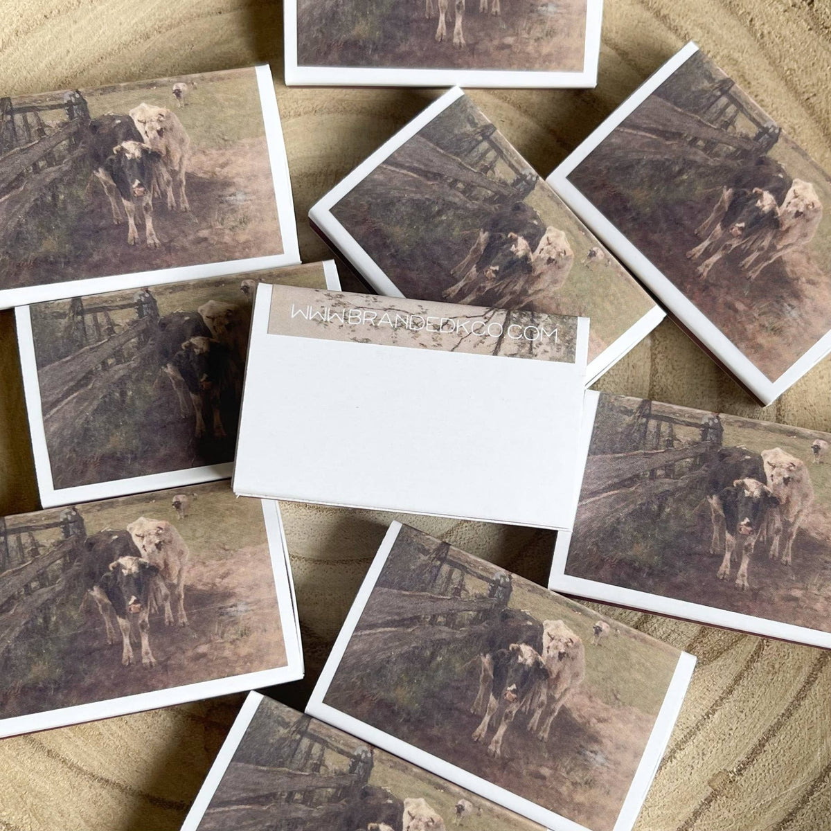 Cattlemen Cow Matches - Box Turtle