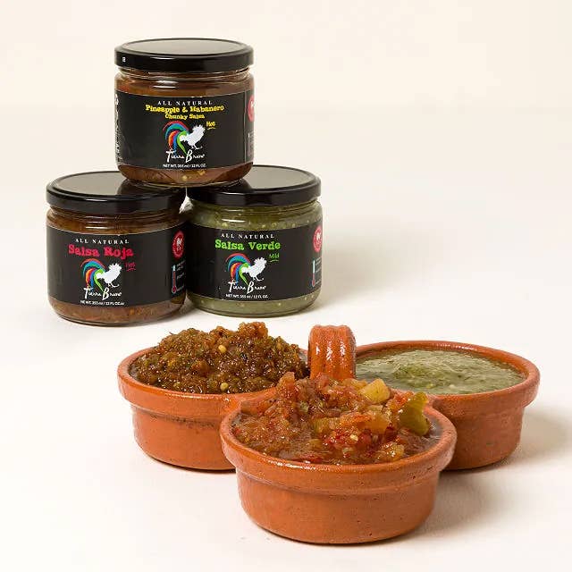 Ceramic Salsa Tasting Set