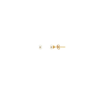 Gold Pearl Studs