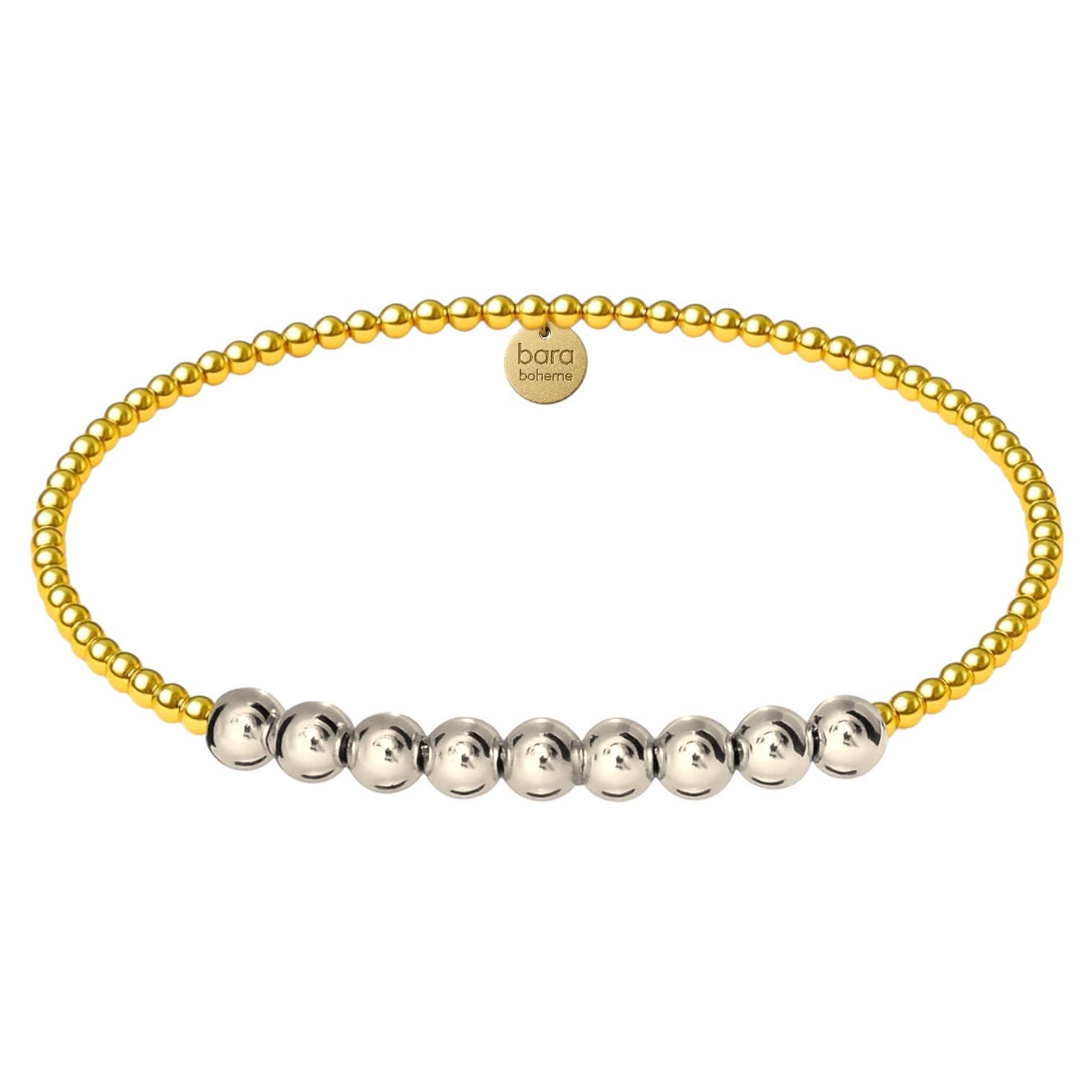 Robyn 2-Tone Beaded Bracelet