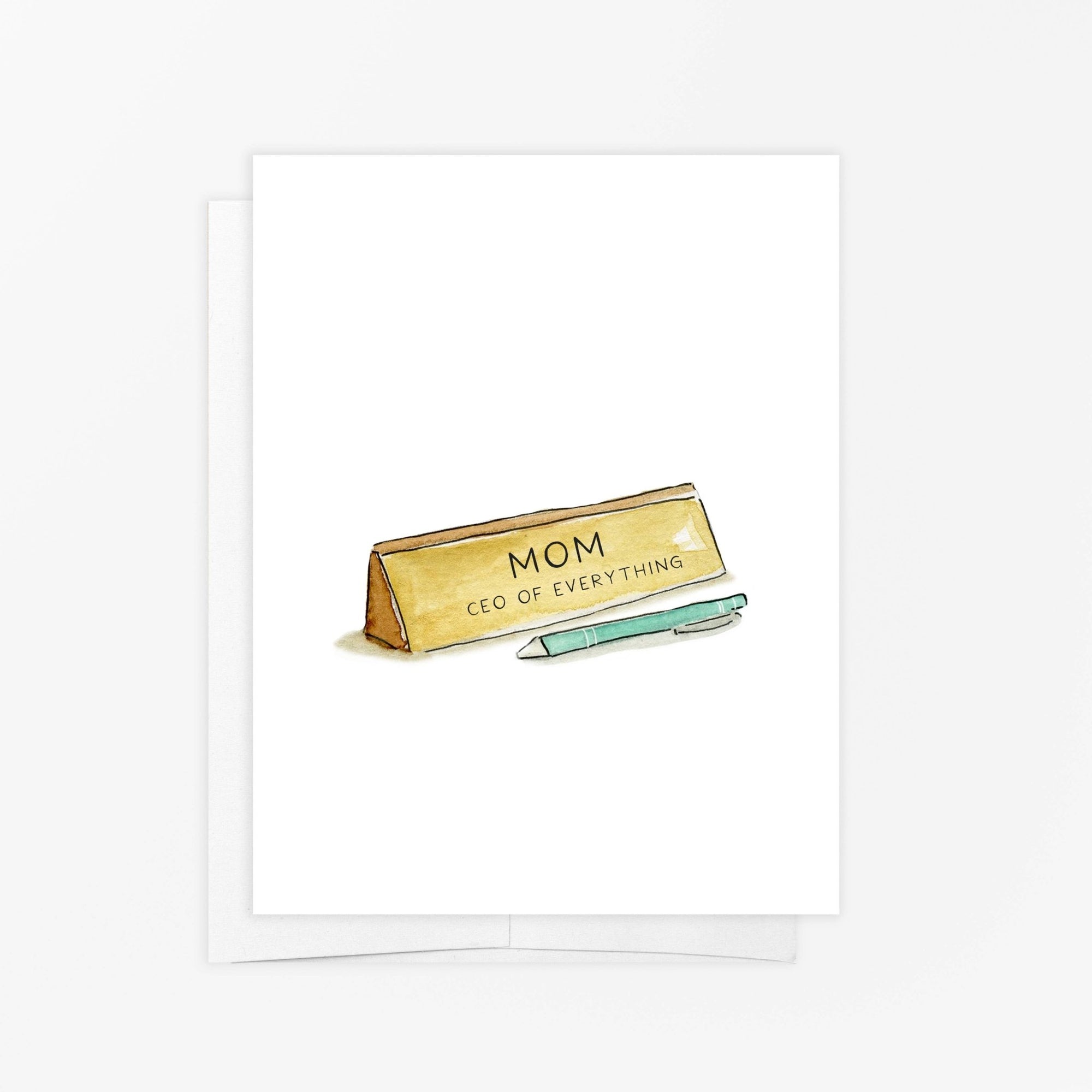CEO of Everything Mother's Day Card - Box Turtle