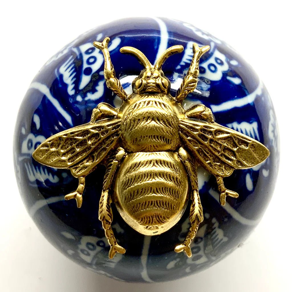 Ceramic Ball with Grande Bee - Box Turtle