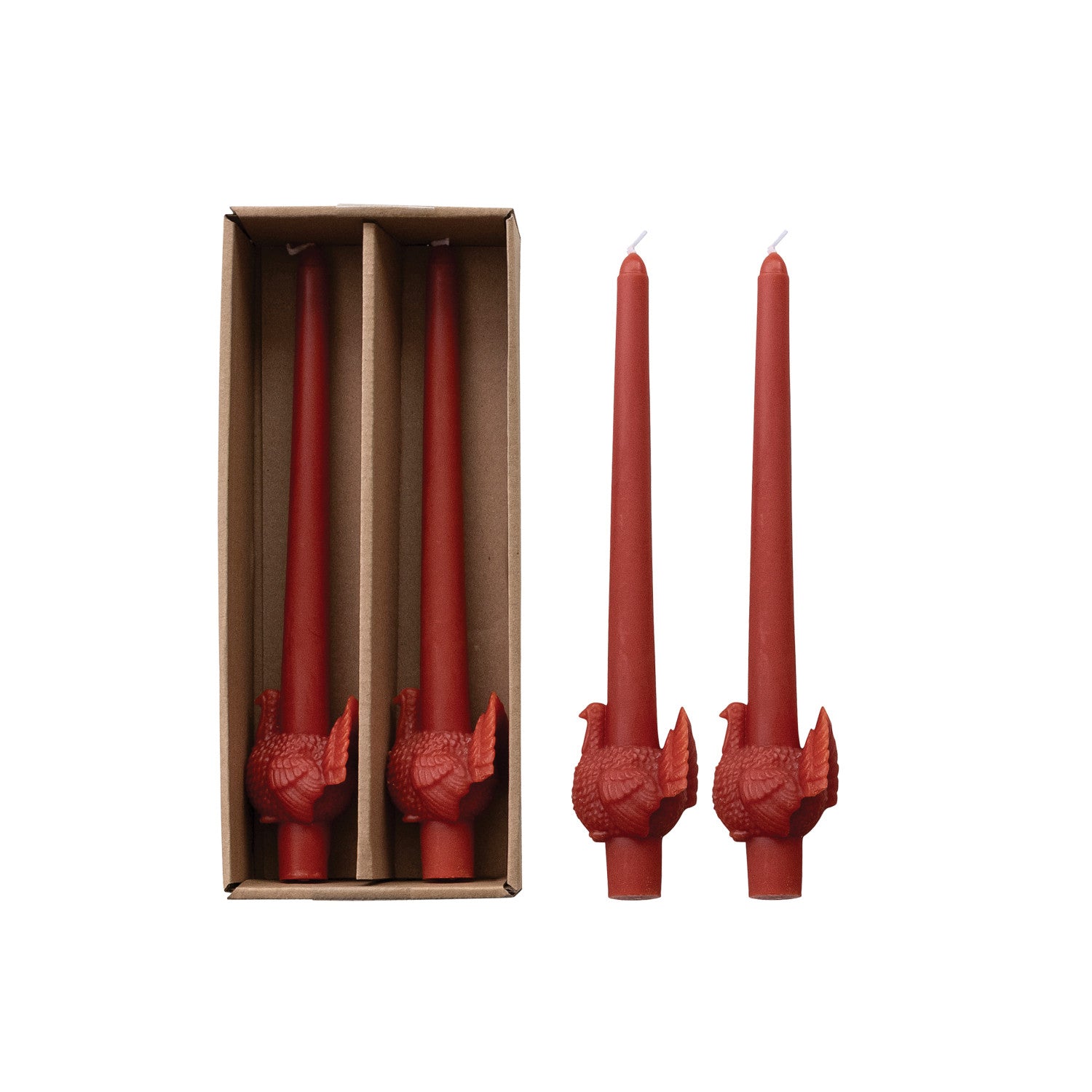 Turkey Unscented Taper Candles