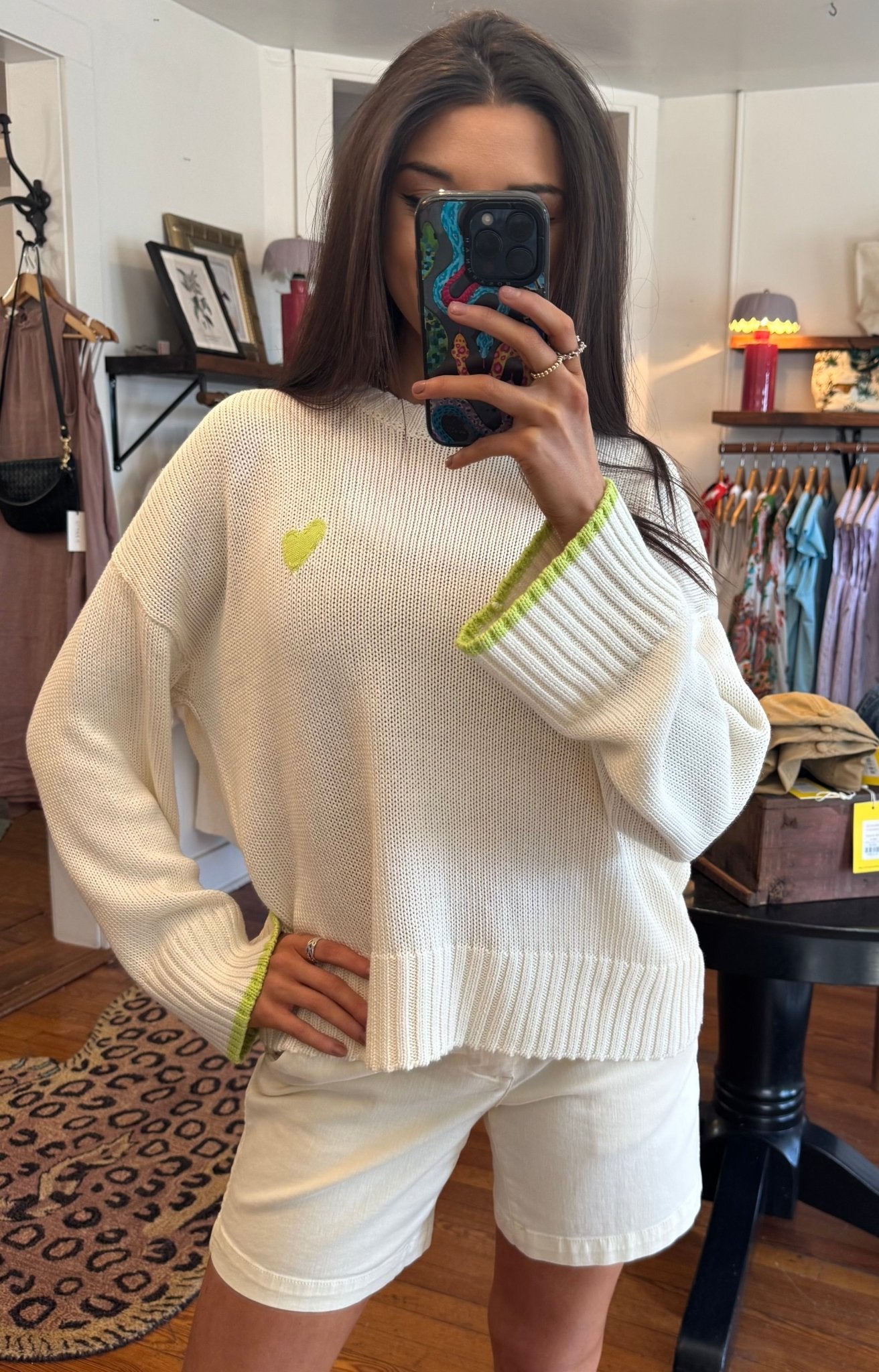 Chalk Summer Sweater - Box Turtle