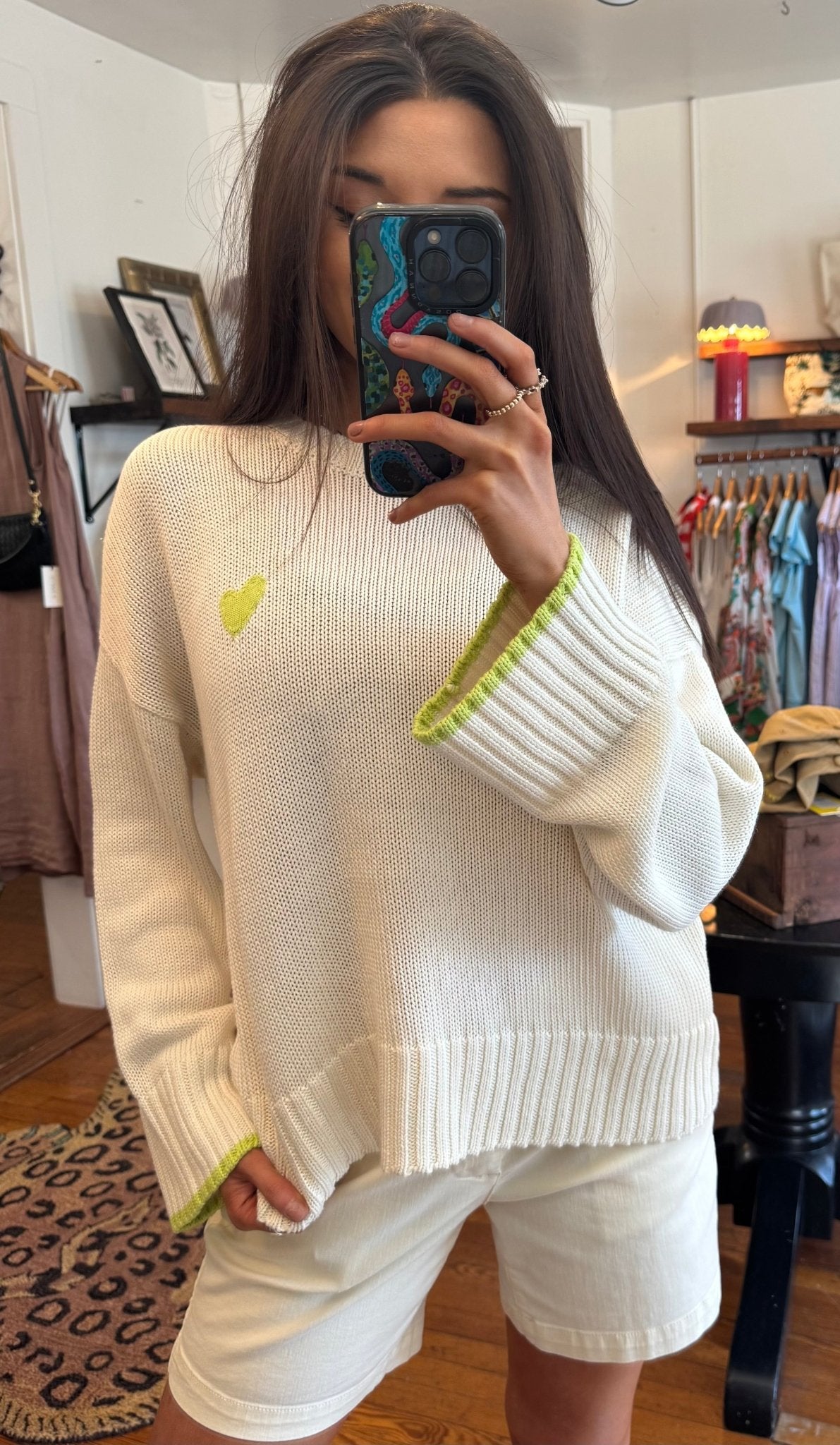 Chalk Summer Sweater - Box Turtle