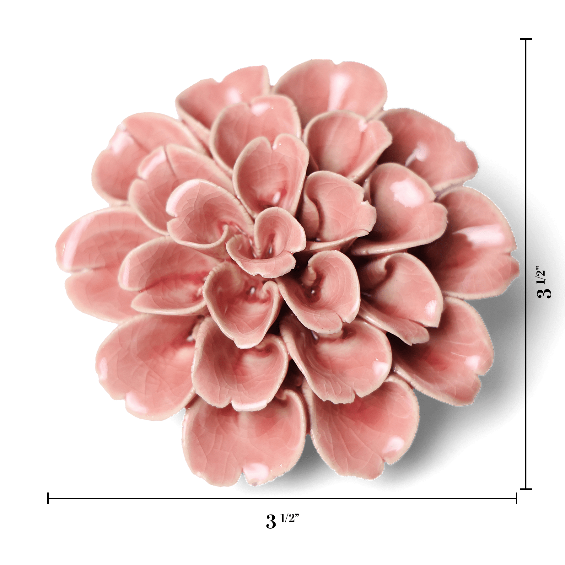 Champagne Pink Hydrangea Flower Decor - Box Turtle