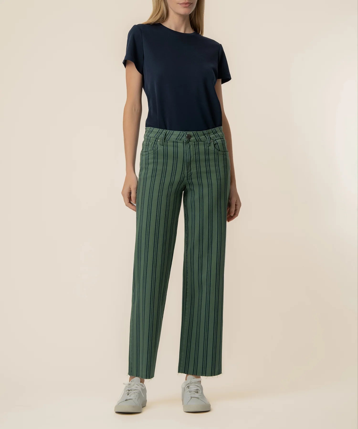 Charlotte High Rise Wide Leg - Matcha - Box Turtle
