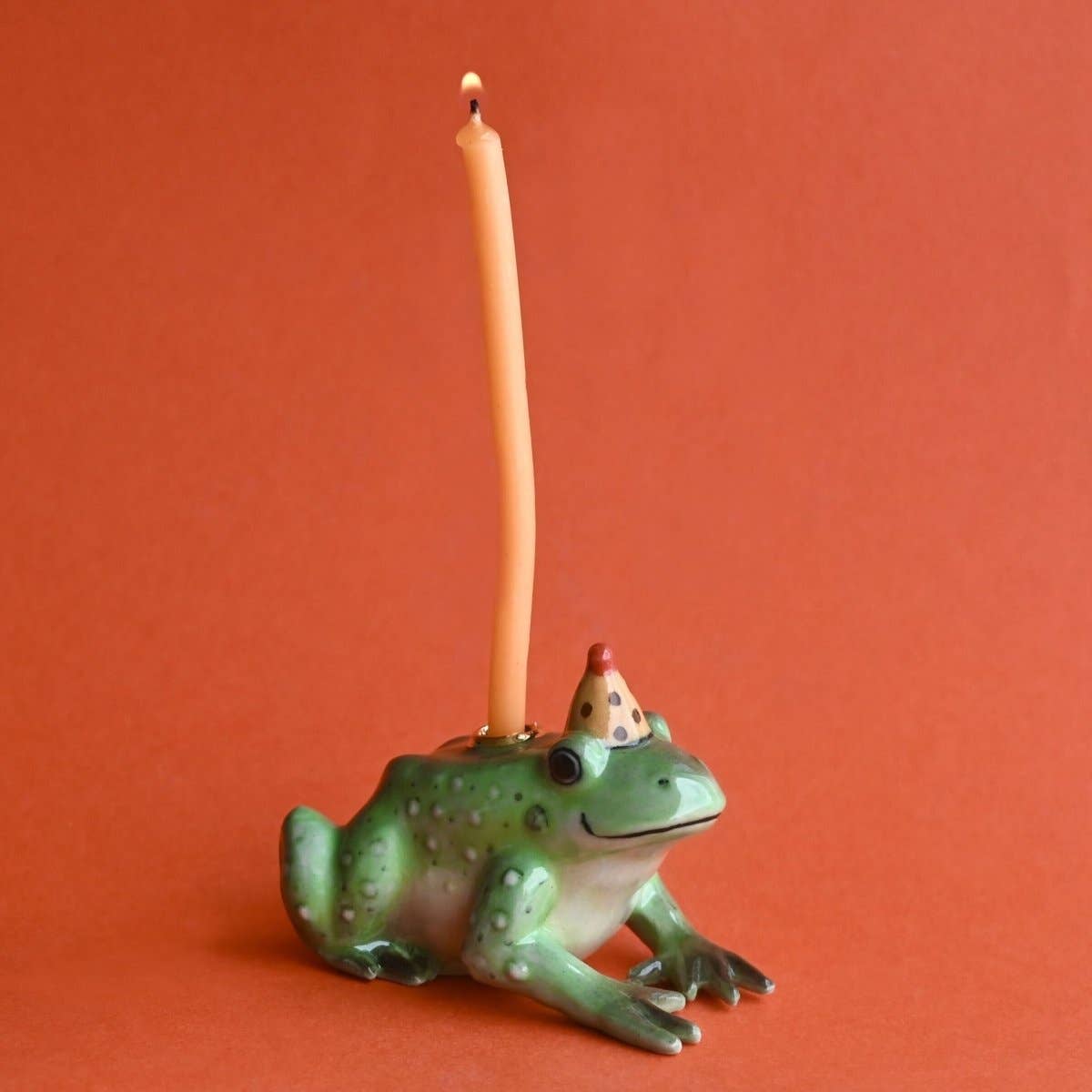 Charming Frog Cake Topper - Box Turtle