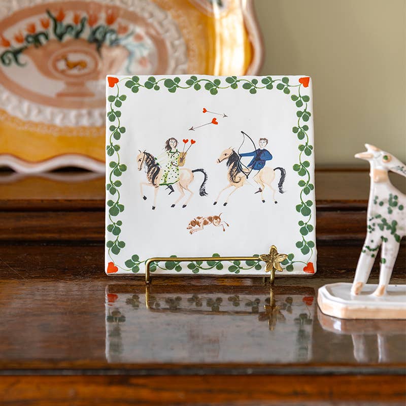 Chasing Love StoryTile - Box Turtle