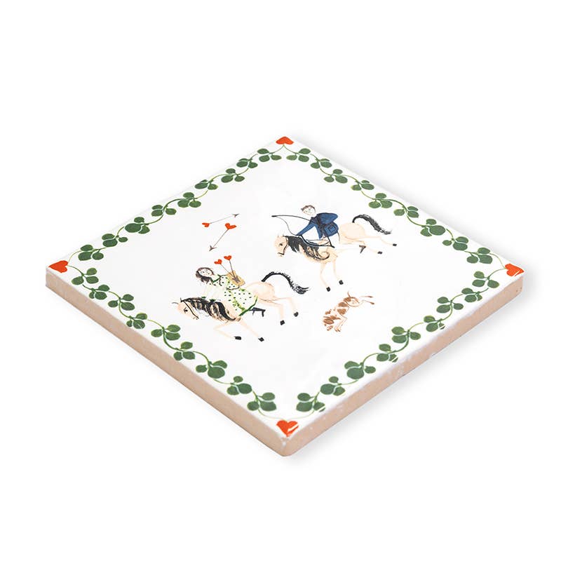 Chasing Love StoryTile - Box Turtle