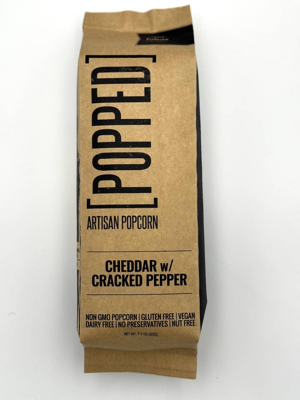 Cheddar with Cracked Pepper Artisan Popcorn - Box Turtle