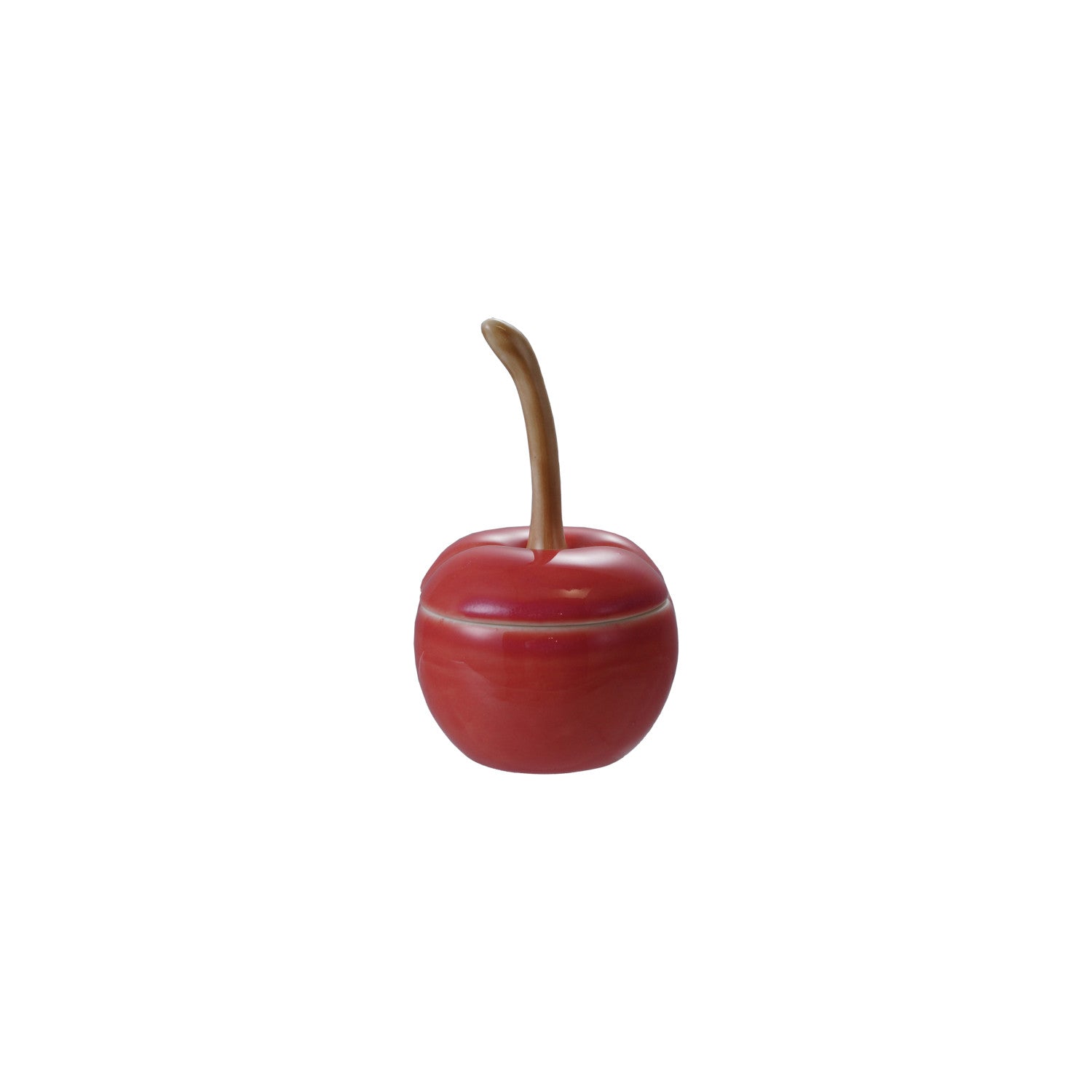 Cherry Shaped Stoneware Jar - Box Turtle