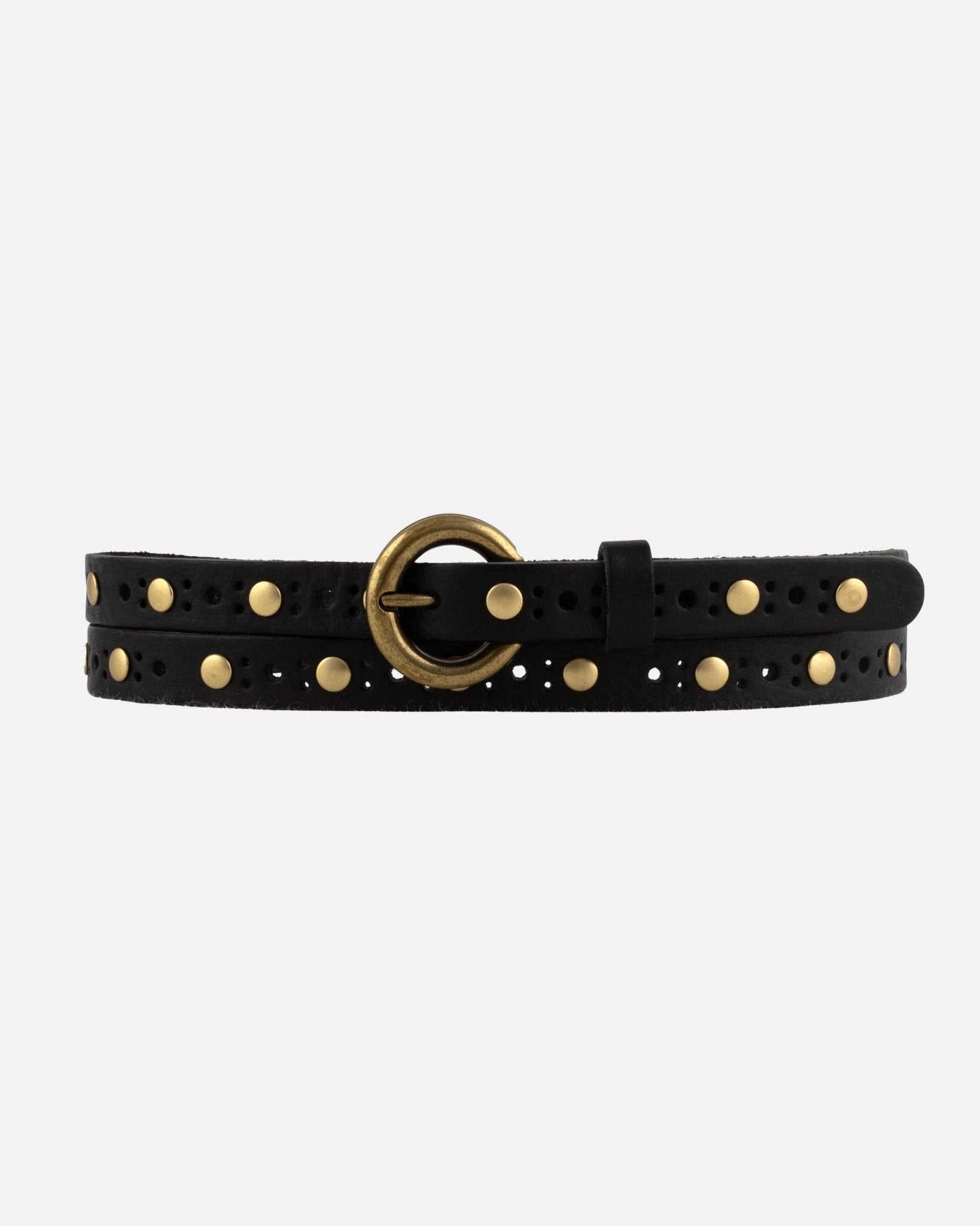 Chloe - Vintage Studded Belt - Box Turtle