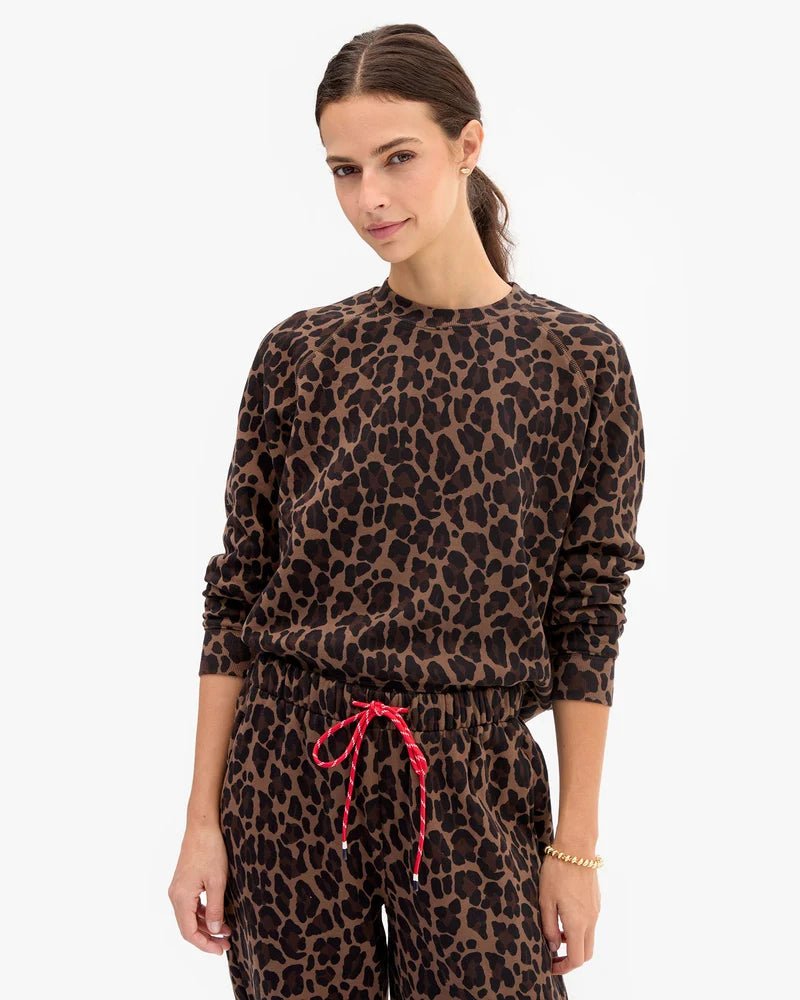 Chocolate Double Jag Le Court Sweatshirt - Box Turtle