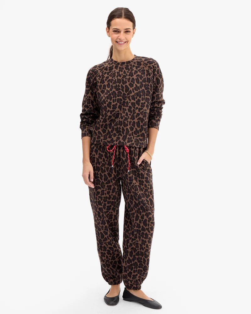 Chocolate Double Jag Le Court Sweatshirt - Box Turtle