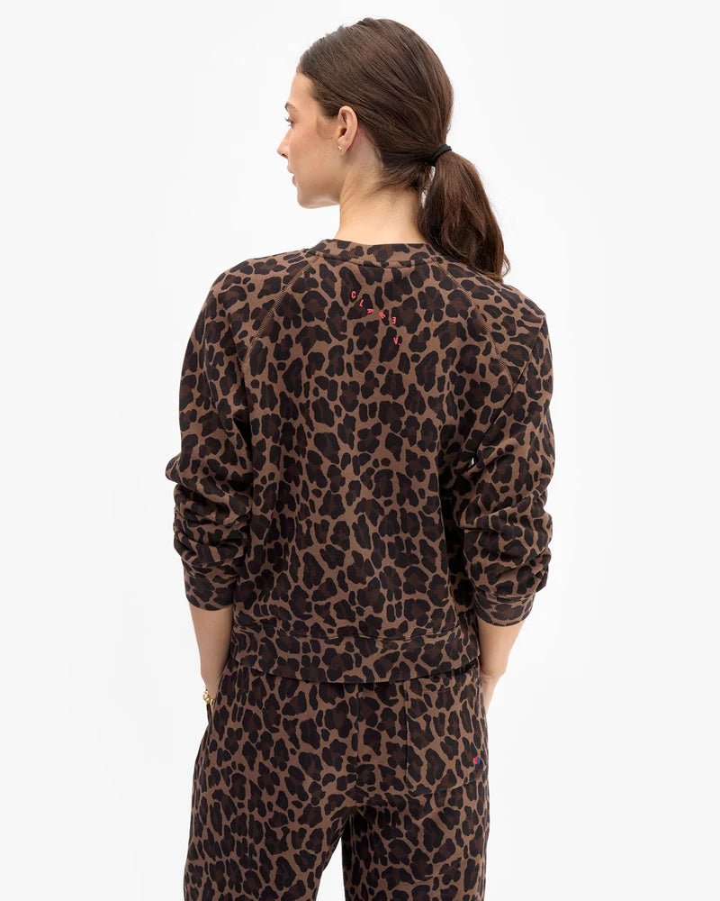 Chocolate Double Jag Le Court Sweatshirt - Box Turtle