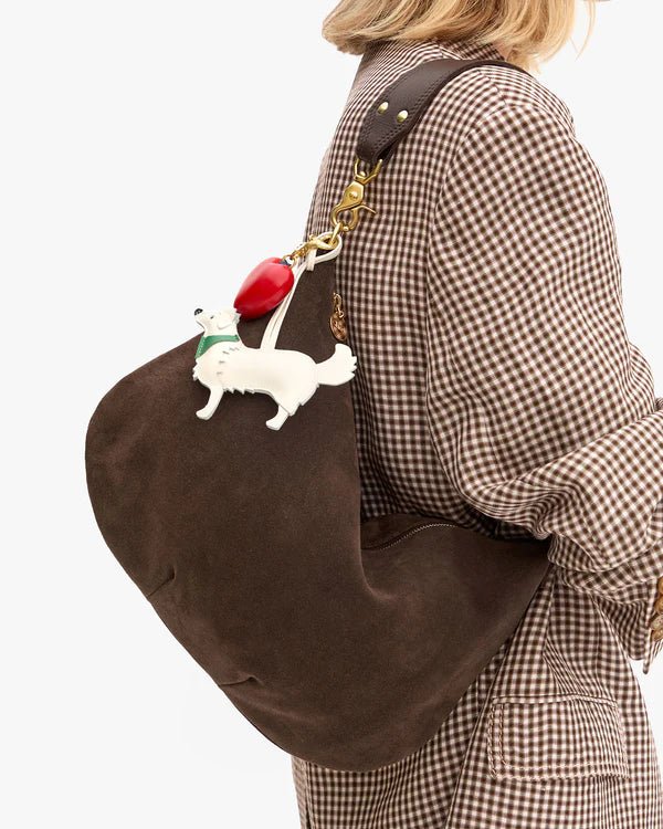 Chocolate Moyen Messenger Bag - Box Turtle