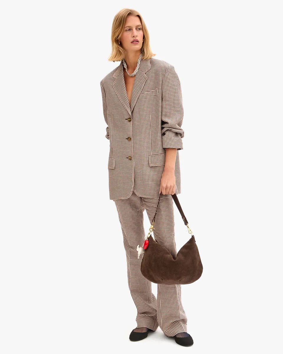Chocolate Moyen Messenger Bag - Box Turtle