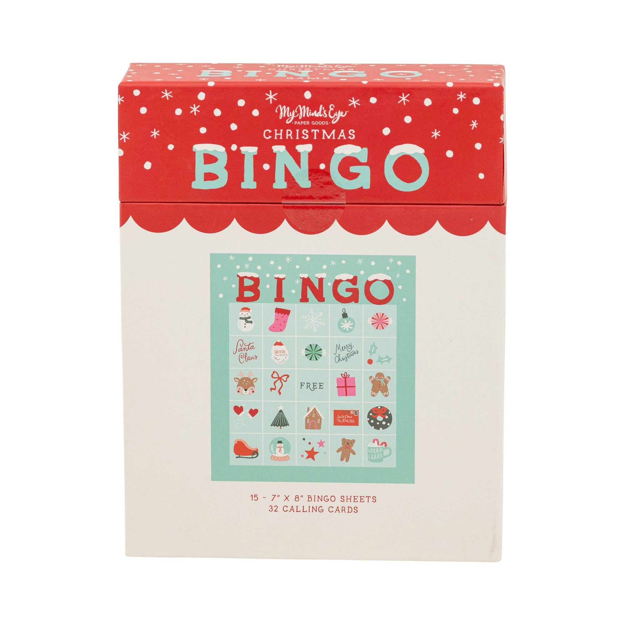 Christmas Bingo Game - Box Turtle