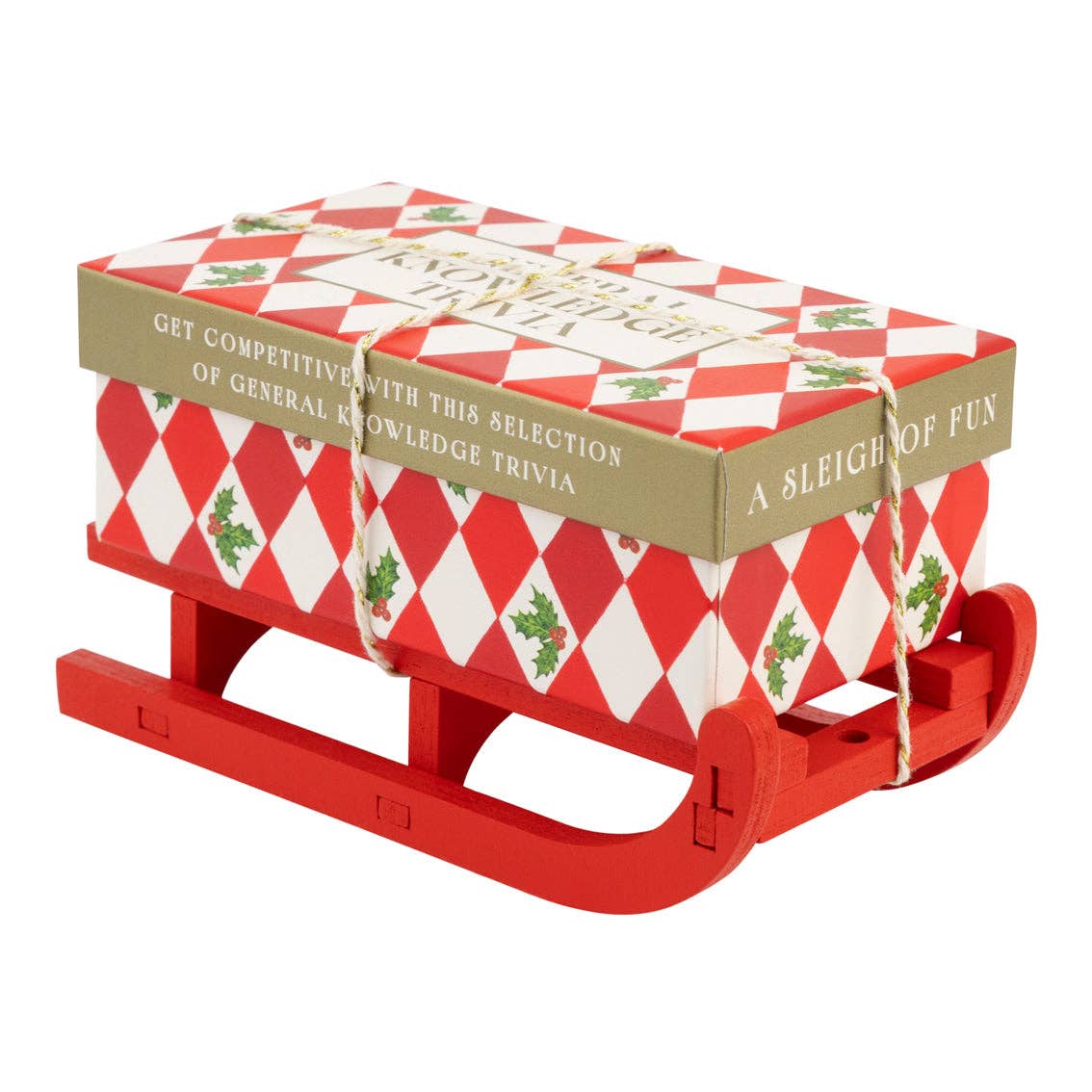 Christmas Mini Sleigh General Knowledge Trivia - Box Turtle