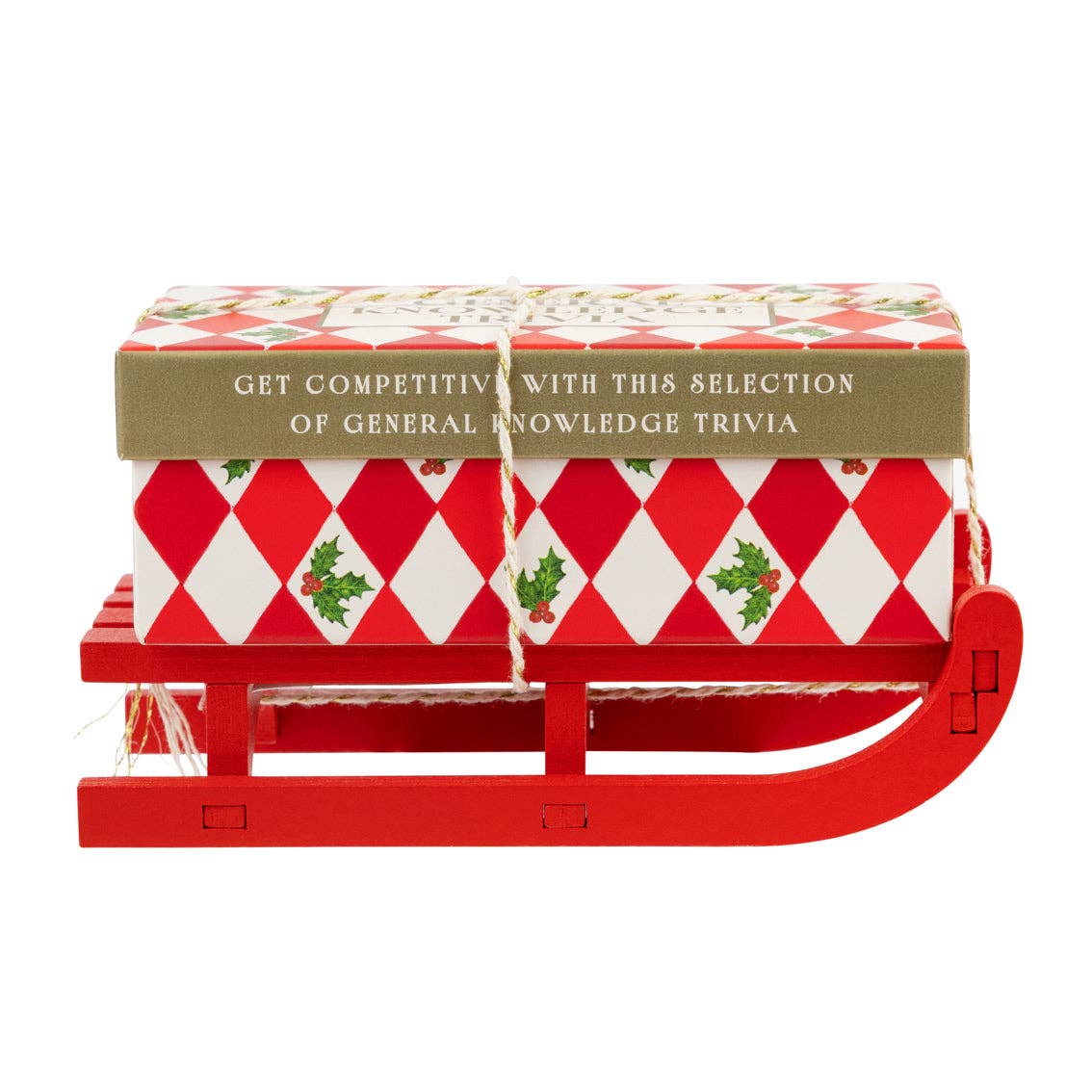 Christmas Mini Sleigh General Knowledge Trivia - Box Turtle