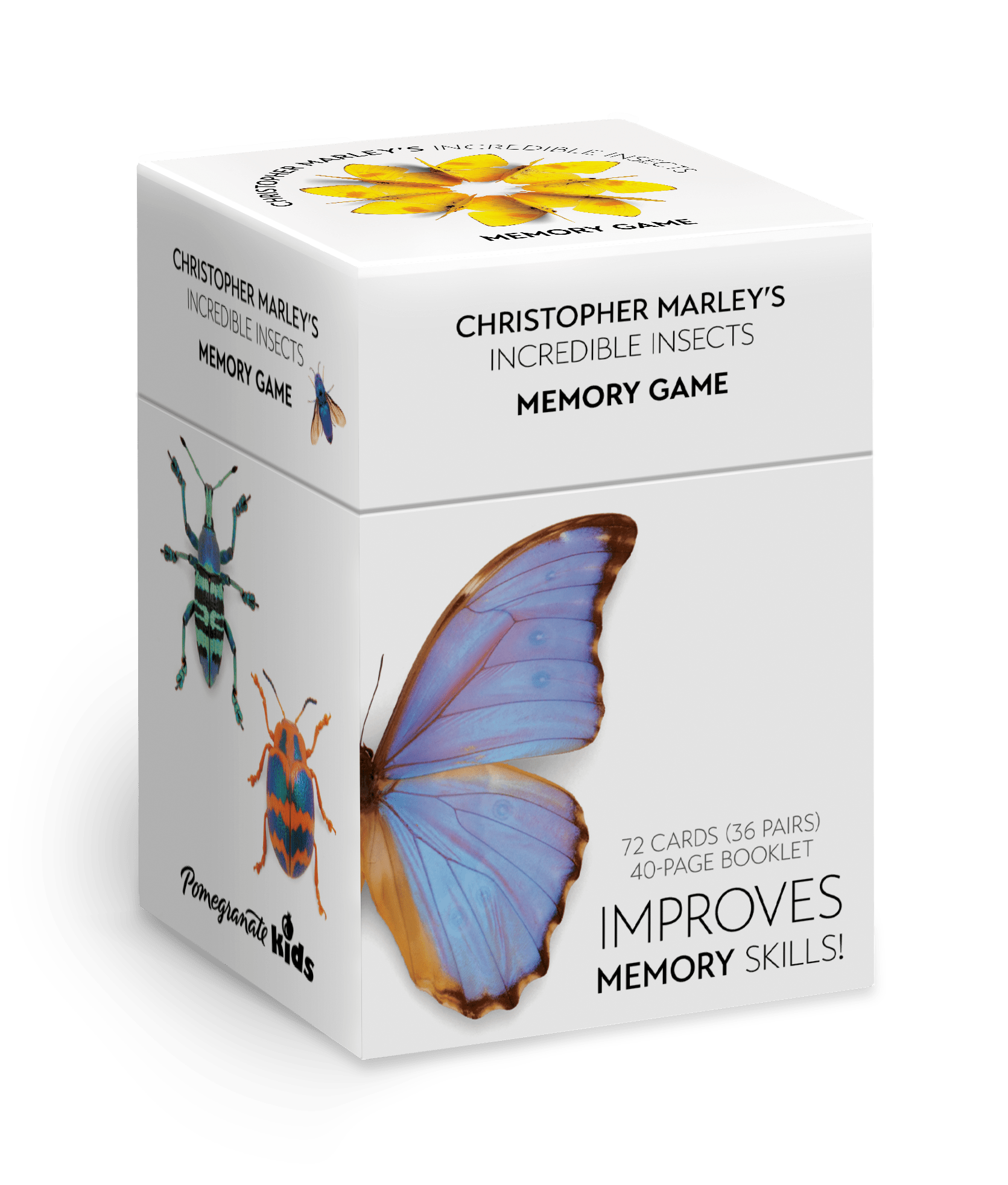 Christopher Marley’s Incredible Insects Memory Game - Box Turtle