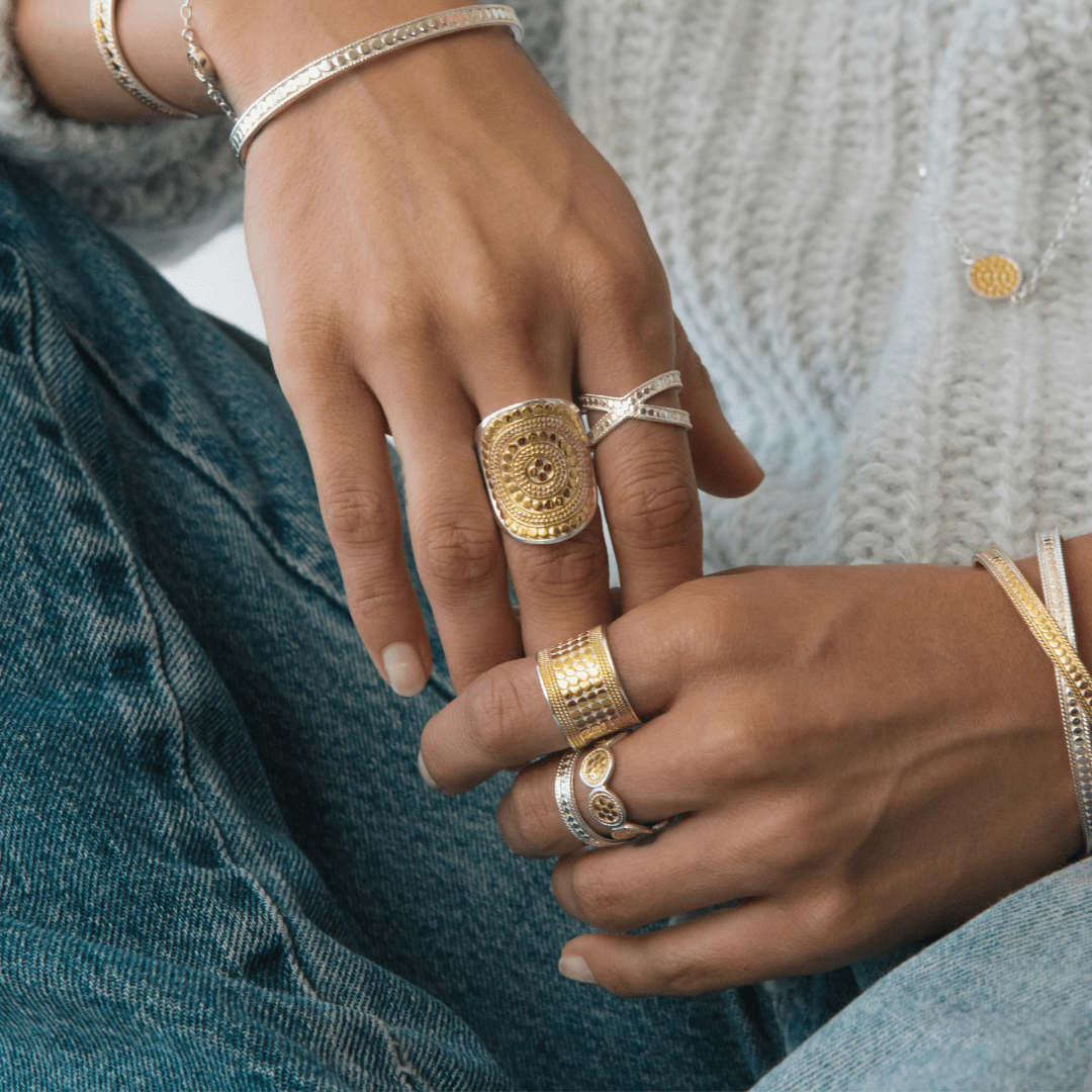 Classic Band Ring - Box Turtle