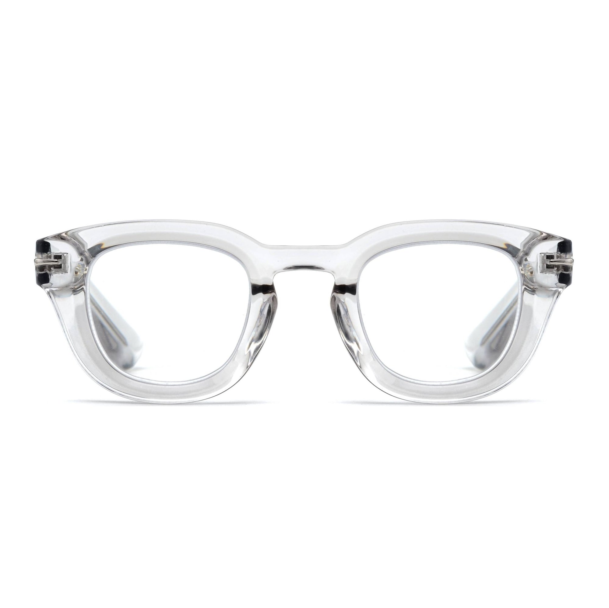 Clear DARCY Blue Light Glasses - Box Turtle