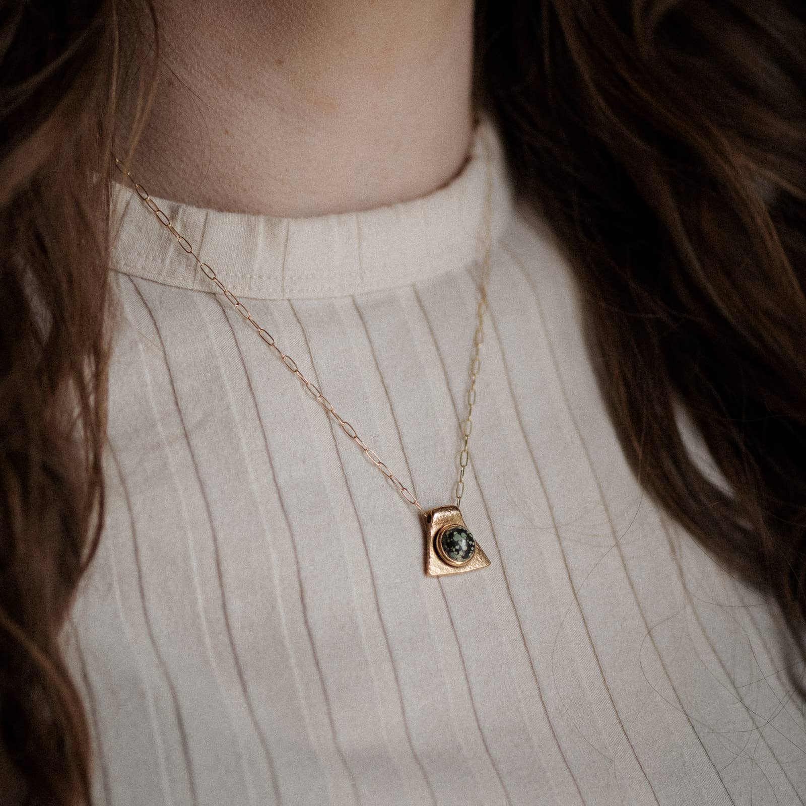 Cleo Necklace // Demi - Fine Gold - Box Turtle