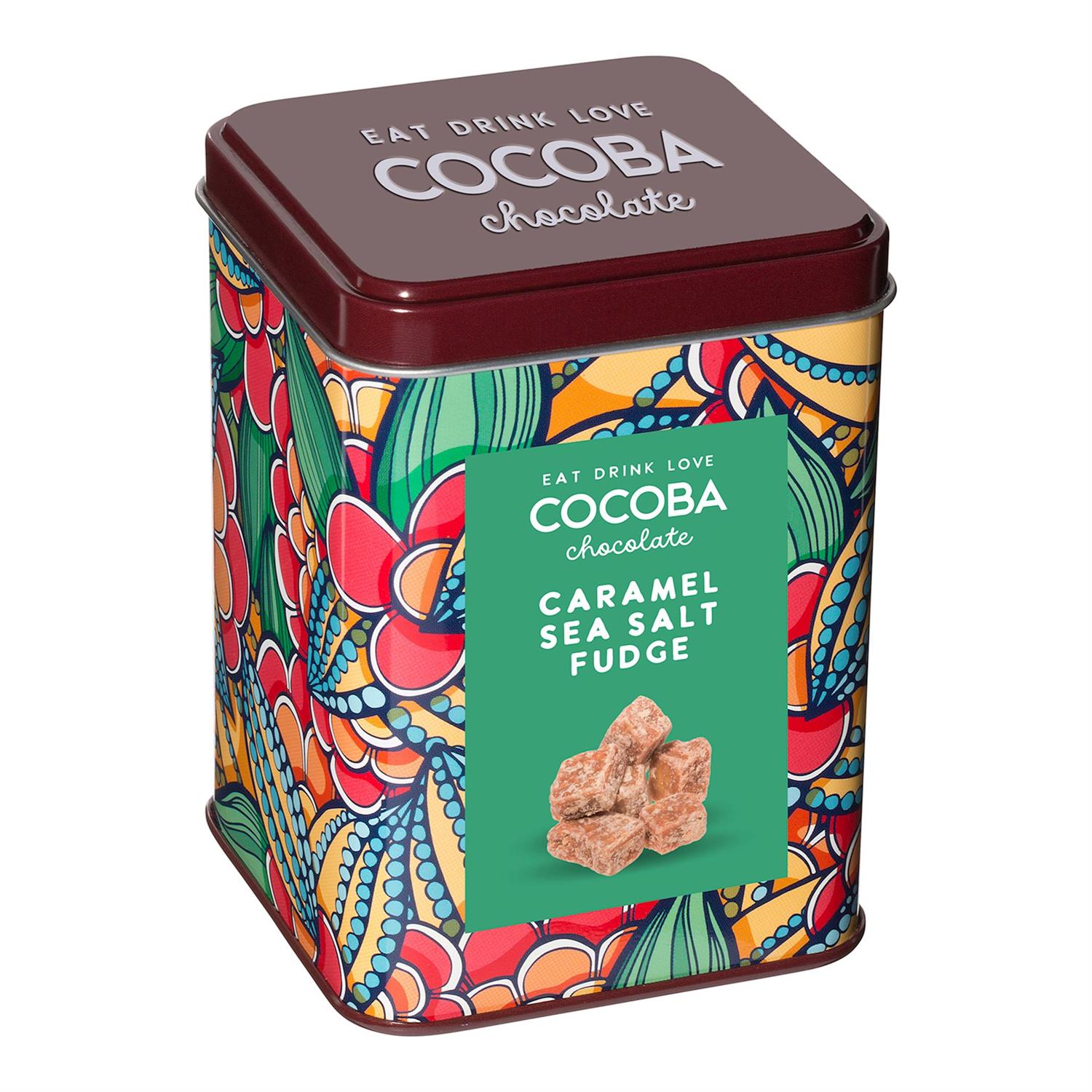 Cocoba Caramel Sea Salt Fudge - Box Turtle