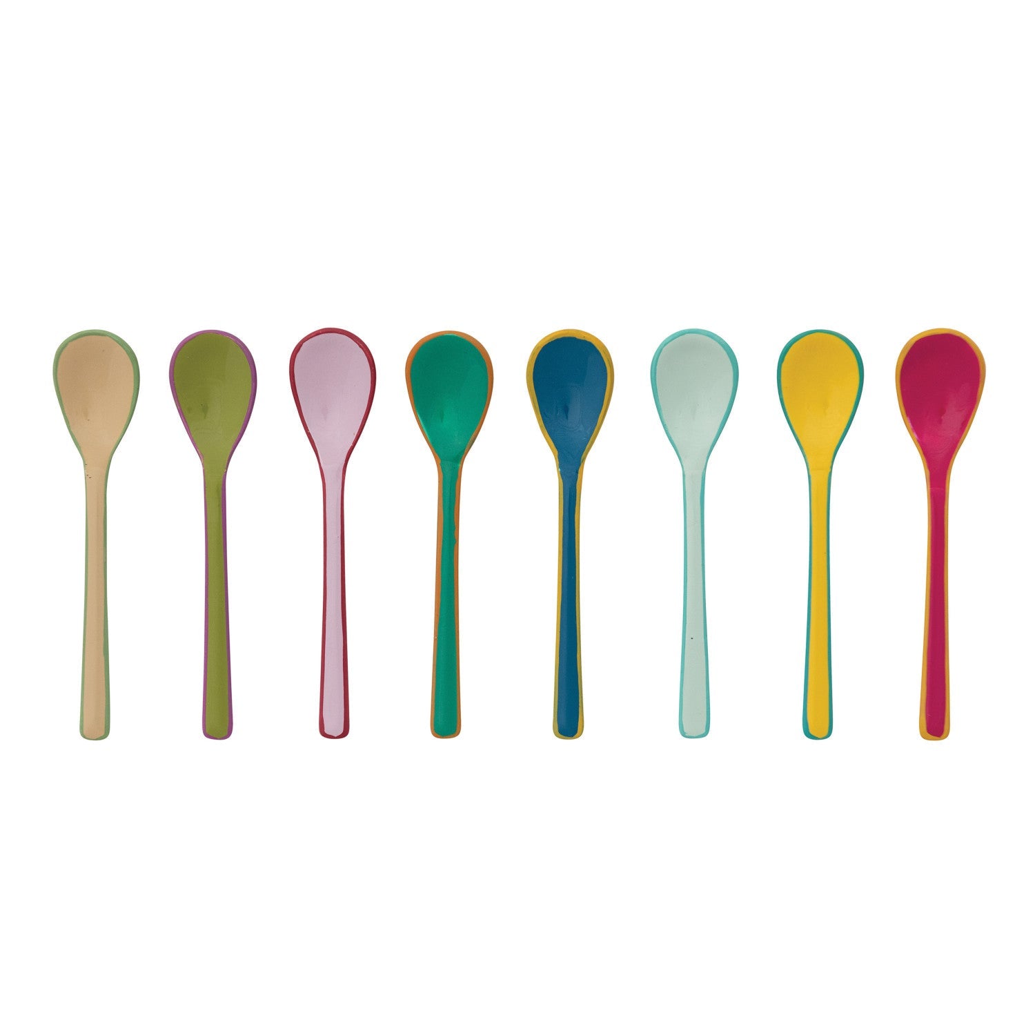 Colorful Stainless Steel Salt Spoon - Box Turtle