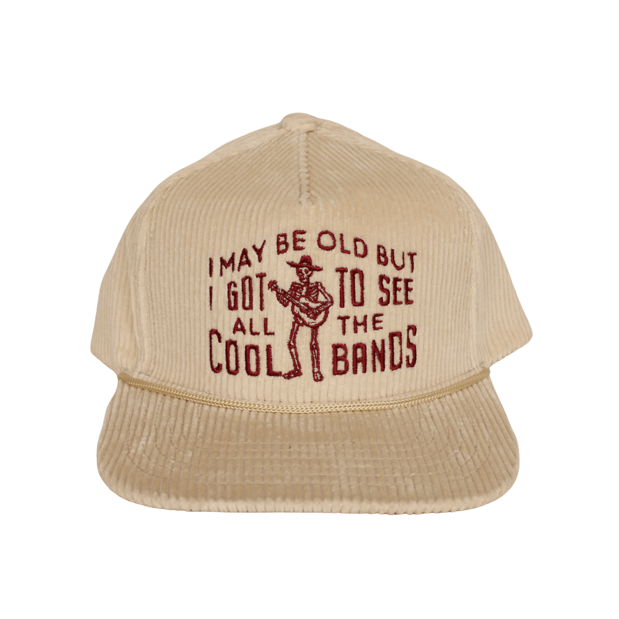 Cool Bands Corduroy Trucker Hat - Box Turtle