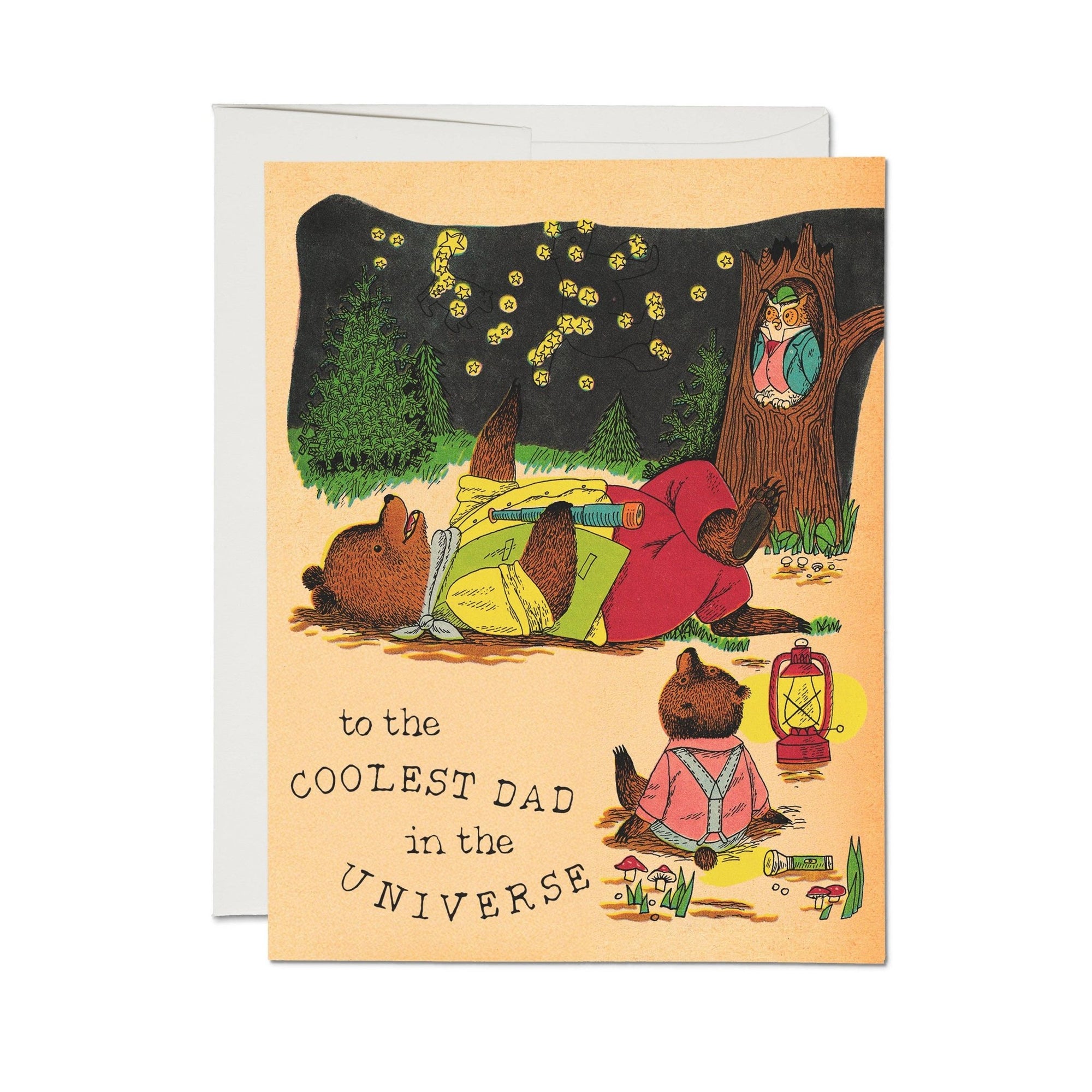 Coolest Dad Greeting Card - Box Turtle