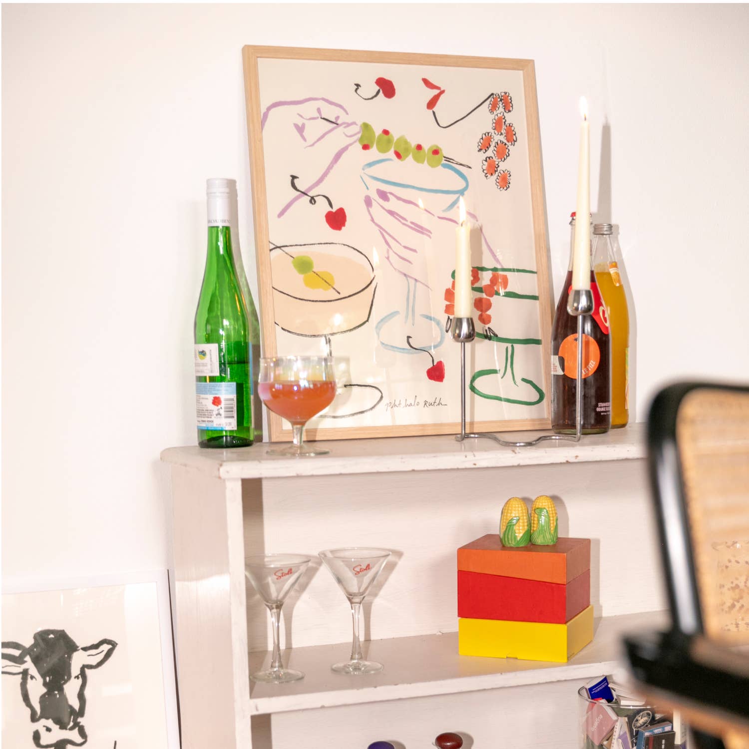 “Cosmopolitan Dreams” Art Print - Box Turtle