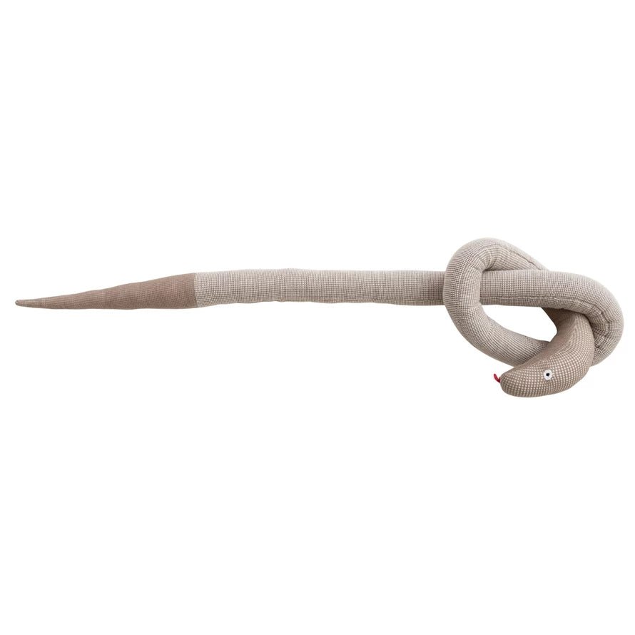 Cotton Snake Shaped Pillow - Box Turtle