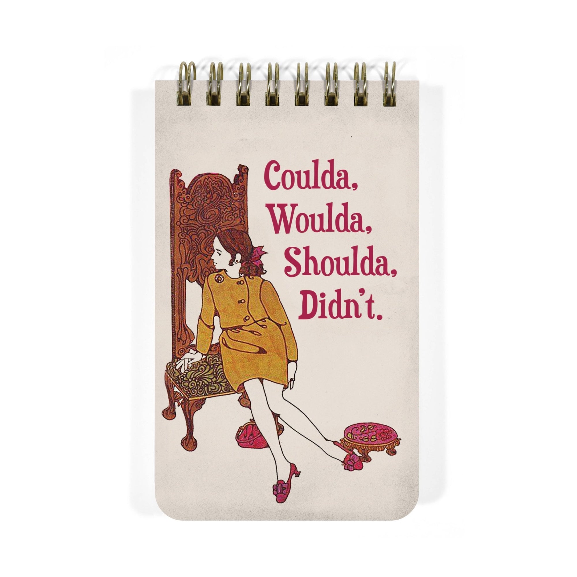 Coulda, Woulda, Shoulda, Didn't Notepad - Box Turtle