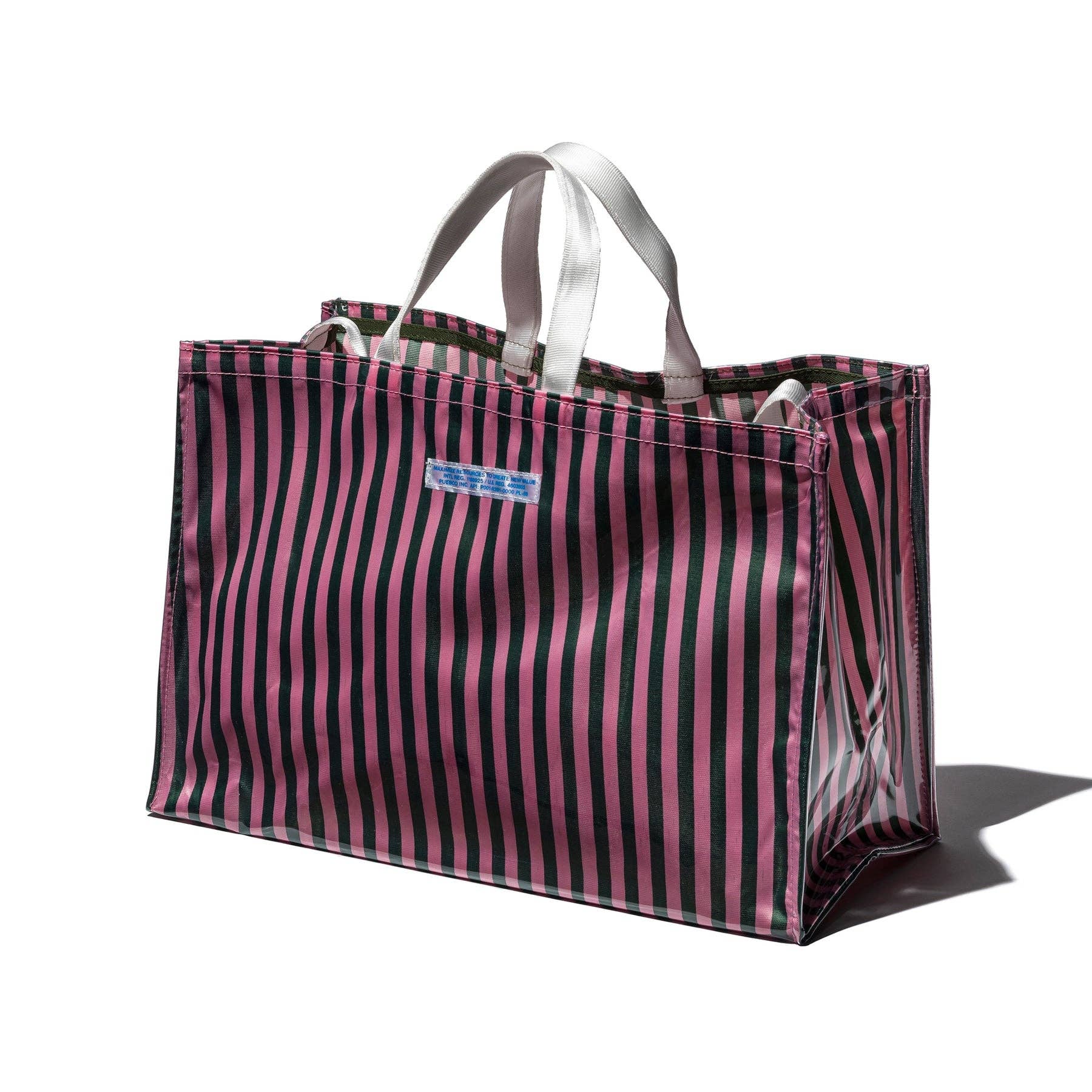 Covered School Tie Fabric Market Bag - Box Turtle