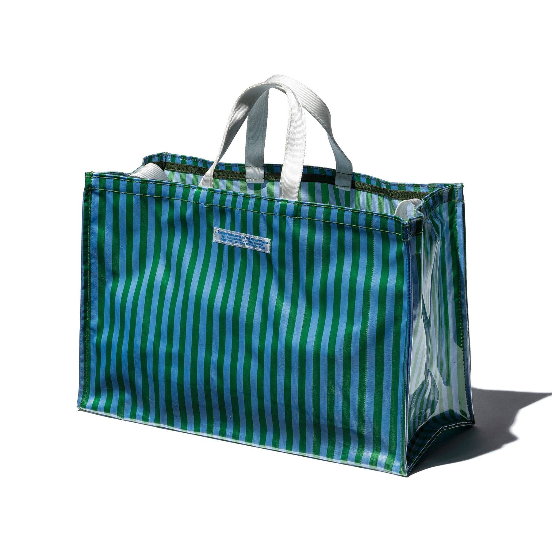 Covered School Tie Fabric Market Bag - Box Turtle