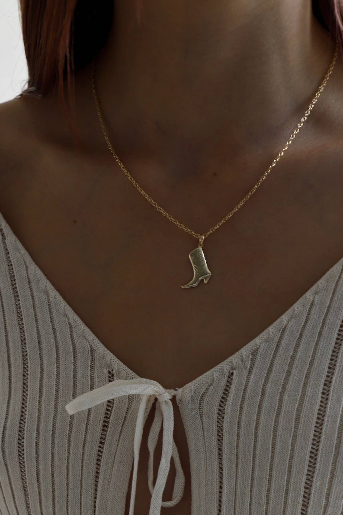 Cowboy Boot Charm - Box Turtle