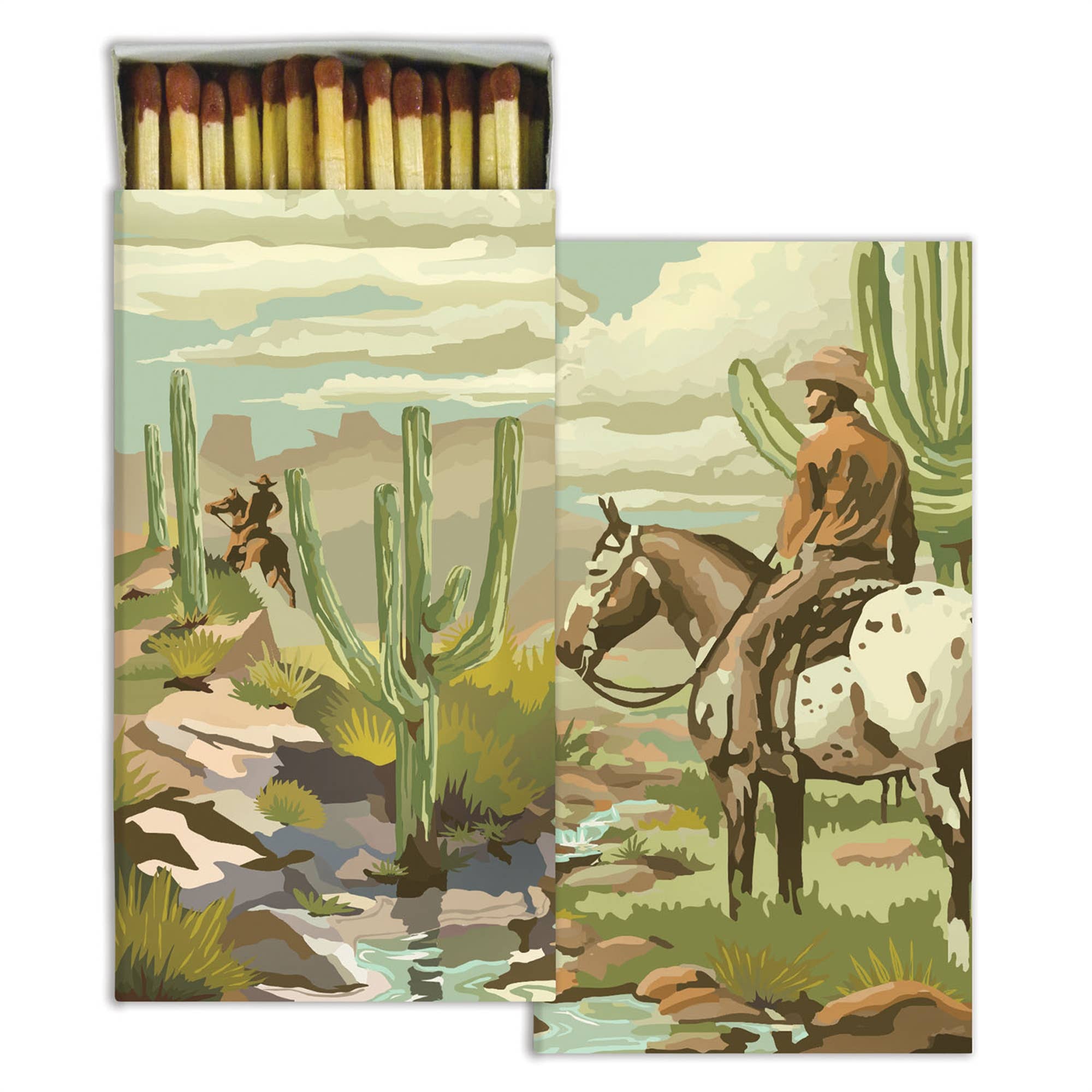 Cowboy Matches - Box Turtle
