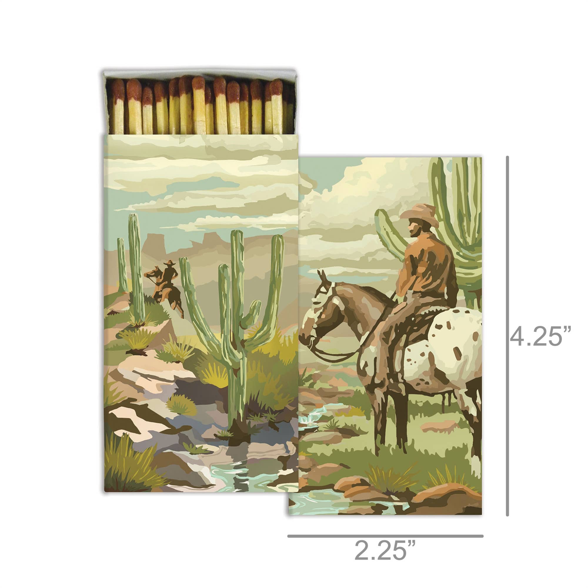 Cowboy Matches - Box Turtle