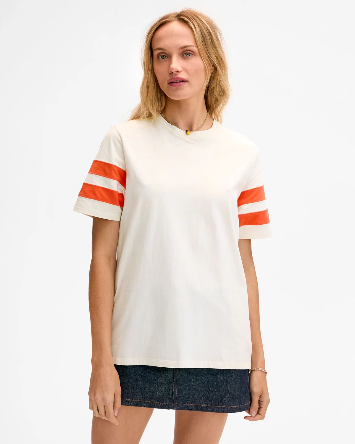 Cream Original Varsity Tee - Box Turtle
