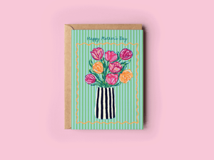 Mother's Day Tulips Card