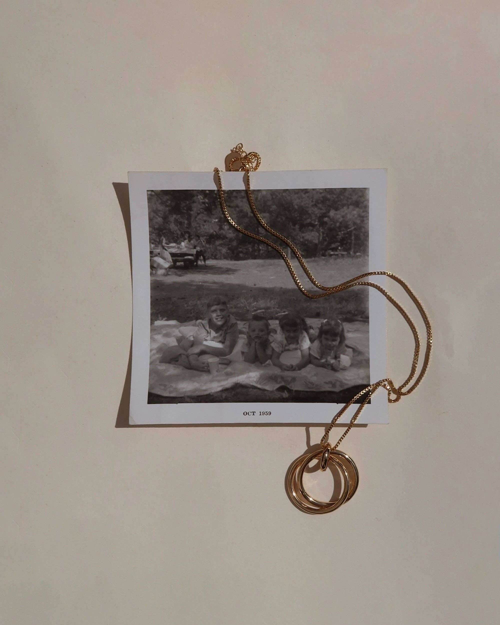 Callie Ring Pendant Necklace