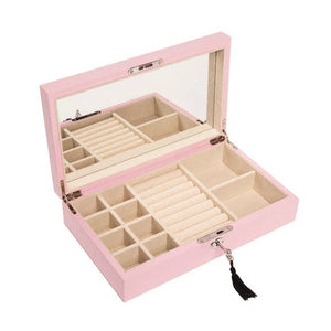 Lacquer Hinged Jewelry Box